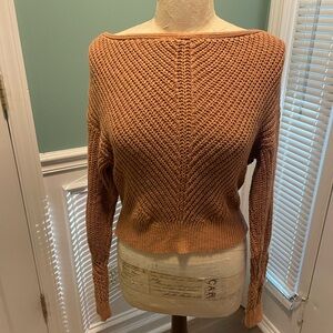 Abercrombie & Fitch Brown Knit Sweater XS